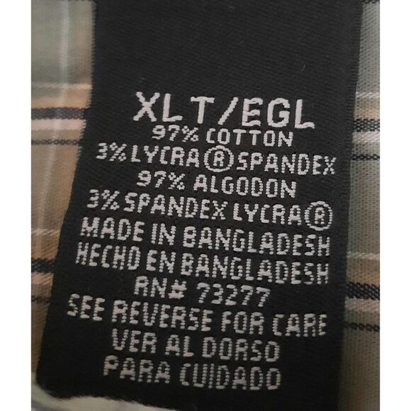 Croft and Barrow Shirt Men's size Extra Large - Picture 7 of 9